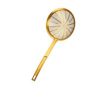 Stainless Steel Strainer Ladle for Vegetable Broth Ergonomic Handle Skimmer Household Slotted Spoon Vegetable Broth Tool