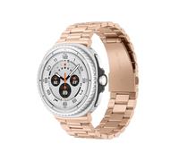 Stainless Steel Strap Fit For Samsung Galaxy Watch 8 Classic 46mm Metal Watchband Bracelet Correa(Rose gold,For Galaxy Watch 8classic 46mm)