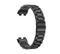 Stainless Steel Strap with Detachable Tool for Band 8: Upgrade Your Style The Ultimate Accessory All Watch (Black, One Size)