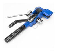 Stainless Steel Strapping Banding Ratchet Tensioner Crimper Cutter Pliers with Internal Cutter, 230mm High Carbon Steel Body for Tightening and Cutting