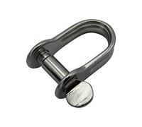 Stainless Steel Strip Dee Shackle 4MM (D Flat Rigging Marine Rope)