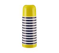 Stainless Steel Stripe 350ml Vacuum Flask, Leak-Proof Thermos Travel Flask For Hot and Cold Beverages Premier Housewares Multi One Size