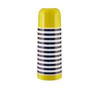 Premier Housewares Mimo Stripe Vacuum Flask, Stainless-Steel, Blue, 7 x 7 x 20 cm