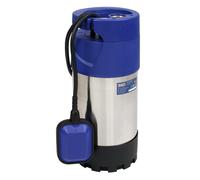 Stainless Steel Submersible Pump 1000W Clean Water Pump Flood Drain 92L/min