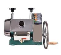 Stainless Steel Sugar Cane Juicer, 3 Roller Press with Large Inlet & Handwheel for Efficient Juice Extraction, Ideal for Home and Commercial Use