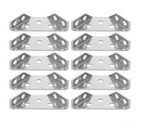 Stainless Steel Support Bracket | 90 Degrees Angle Bracket for Furniture, Shelf & Cabinet | Heavy Duty Corner Connector for Wooden Joint Reinforcement