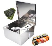 Stainless Steel Sushi Oven, Electric Nori Drying Box with Light Bulb, with Drying Function, for Vegetables, Sushi and Restaurants S