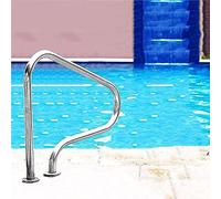 Stainless Steel Swimming Pool Handrail, Durable Grab Rail for Safe Entry and Exit in Indoor and Outdoor Pools