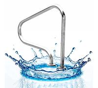 Stainless Steel Swimming Pool Handrail - Safety Hand Rail with Quick Mount Base for Added Poolside Stability