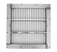 Stainless Steel Swimming Pool Square Main Drain Cover Plate Grate Floor Drain Cover Anti Suction Design Resistant for Swimming Pools Spas 32x32x3cm