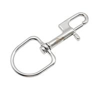 Stainless Steel Swivel Bolt Snap Hook Clip Scuba Diving 110 mm Single Ended, Mini