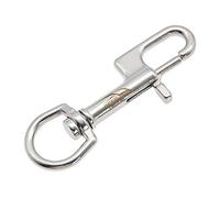 Stainless Steel Swivel Bolt Snap Hook Clip Scuba Diving 90 mm Single Ended