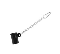 Stainless Steel T Bar Row Attachment for Core Muscles ing | Home Gym Workout Equipment with Portable Design and Chain Carabineer s Integration for Barbell Exercises