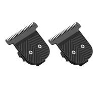 Stainless Steel T-Blade Compatible with MANSCAPED The Beard Hedger, for Precision Facial Hair Trimming (2 Count)
