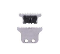Stainless Steel T-Shaped Hair Clipper Blade With Stand T9 Blade Trimmer Replacement Clipper Head(1set b)