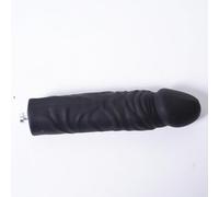 Stainless Steel T-Shaped Male Chastity Belt with Updated Lock (Anal Plug, C)