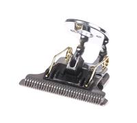 Stainless Steel T-Shaped Silver Gold Replacement Clipper Head Hair Clipper with Stand T9 Trimmer(Silver)