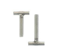 Stainless Steel T-Slot Bolts T-shaped track bolts, 304 stainless steel cylindrical welded M4-M12(5pcs M5X45)