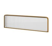 Stainless Steel Table Divider Partition for Dining Areas, Decorative Workspace and Restaurant Fence, Ideal for Cafes and Restaurants, 50 x 120 cm