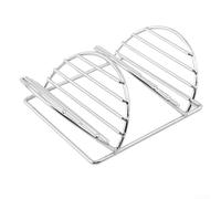 Stainless Steel Taco Holder for Tacos Burritos Sandwiches Hot Dogs Pancakes With Functional Design and Long Term Integrity (2层)
