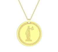 Stainless steel Tammis Titan Goddess, Divine Law and Order Goddess Jewelry