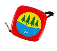Stainless Steel Tape Measure For Tree Diameter And Circumference With Dual Scale Non Reflective Readings for IDEAL For Gardening And Landscape Design
