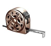 Stainless Steel Tape Measure - Precision Measurements With Instant Lock Safety | Hollow Design Waterproof Telescopic Tape Featuring Strong Bottom Magnet | For Agricultural Engineering Woodworking Cons