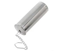 Stainless Steel Tea Ball Strainer Mesh Infuser with Chain Hook, 65mm Extra Fine Filter for Loose Leaf Tea, Spice and Herb Brewing, Rust Resistant and Easy to Clean Kitchen Tool(L)