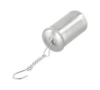 Stainless Steel Tea Ball Strainer Mesh Infuser with Chain Hook, 65mm Extra Fine Filter for Loose Leaf Tea, Spice and Herb Brewing, Rust Resistant and Easy to Clean Kitchen Tool(S)