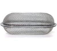 Stainless Steel Tea Ball Tea Seasoning Infuser Seasoning Strainers Tea Seasoning Filter Kitchen Tools Diffuser Spice Filter, Oval 1 Pc