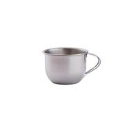 Stainless Steel Tea Cup,Metal Wine Cups,Small Espresso Mug, 60ml Drinking Cup,Portable Drinking Cup,Champagne Drinking Tumbler(silver)