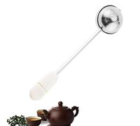 Stainless Steel Tea Infuser Basket - Loose Leaf Strainer with Long Handle, Diffuser Ball Accessories, Kitchen Brewing Tool, Fine Mesh Tea Strainer | Each Is Suitable For Any Tea Drinker Who Makes It