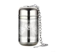 Stainless Steel Tea Infuser Large Loose Leaf Strainer Filter Ball for Pot Mug Dishwasher Safe Silver(B2-S)