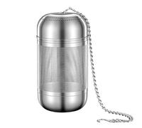 Stainless Steel Tea Infuser - Robust Culinary Ball, Rust Resistant Steeping Basket Extended Chain Hook Design | Versatile Hot Liquid Brewer for Women, Loose Leaf Flavor