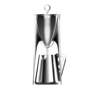 Stainless Steel Tea Infuser Set with Automatic Siphon, Tripod Design, Teapot, and Fairness Cup for Artistic Brewing and Tea Tasting