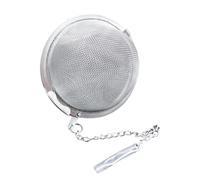 Stainless Steel Tea Infuser - Tea Infuser with Stainless Steel Ball | Tea Ball, Tea Infusion Ball | Tea Infuser with Chain, Tea Leaf Filter with Handles for Cup