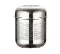 Stainless Steel Tea Infuser with Fine Mesh and Long Chain, Large Loose For Leaf Strainer for Pot, Jar, Mug, Dishwasher Safe Spice Ball Filter for Soup, Herbs, Silver(A1-S)
