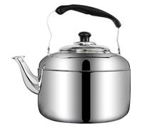 Stainless Steel Tea Kettle Large Capacity Whistling for Gas and Induction