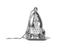 Stainless Steel Tea Strainer, Cute Rocket Shape Loose Tea Leaf Infuser Ball Strainer Filter Diffuser Herbal Spice