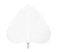 Stainless Steel Tea Strainer - Leaf Shape Kung Fu Tea Cup Steeper, Reusable Filter | Maple Bodhi Teacup Drink Cover Infuser for Loose Tea Brewing Kitchen Accessory Sustainss