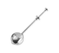 Stainless Steel Tea Strainer with Handle, Loose Leaf Tea Infuser Ball for Teatime, Reusable Tea Filter Sieve for Mulling Spices, Herb Leaves, Premium Mesh Strainers for Loose Tea Brewing Ease