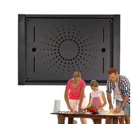 Stainless Steel Tea Tray - Portable Barbecue Tool | L Folding Tea Folding | Heavy Table Accessories for Camping and Outdoor | Durabl Metal Serving Tray for Collati