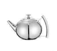 Stainless Steel Teapot Designed with Comfort in Mind, Featuring an Easy Clean Removable Strainer (1.0L)