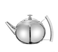 Stainless Steel Teapot Designed with Comfort in Mind, Featuring an Easy Clean Removable Strainer (2L)