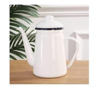Stainless Steel Teapot, Stove Top Kettle, Long Spout Design, for use in Homes or Tea Rooms(White)
