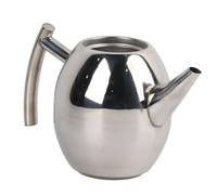 Stainless Steel Teapot with Strainer, 1L Leak-Proof Tea Kettle