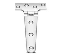 Stainless Steel Tee Hinge, Thickened T Type Hinge Shed Heavy Duty Galvanised T Type Door Hinge Gate Accessories 151x75x4.5mm