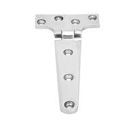Stainless Steel Tee Hinges, Weather Resistant Heavy Duty Thickened Stainless Steel T Type Hinge for Shed Doors Barn Doors 151 * 75 * 4.5mm