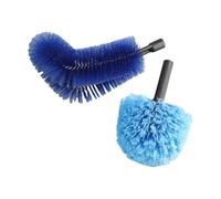 Stainless Steel Telescopic Ceiling Long Having Customizable Broom Handle for Top Ceiling - Patio Cleaning Broom Featherweight Wall Heavy-Duty Set (41 x 14 x 6 cm Blue)(A)