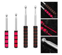 Stainless Steel Telescopic Empty Drum Hammer for Wall Inspection, Comfortable Handle and Secure Design (98CM)